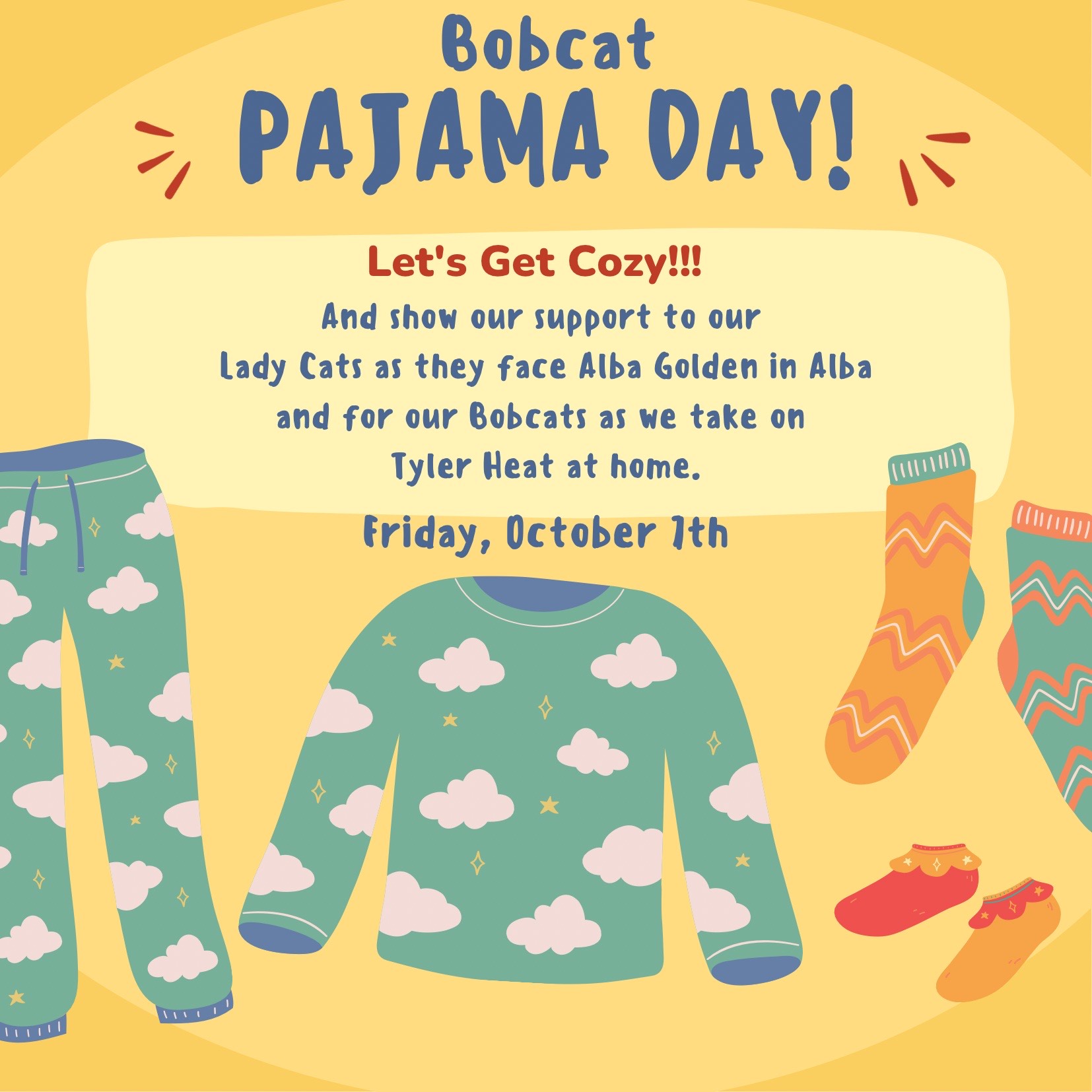 Pajama Day Announcement